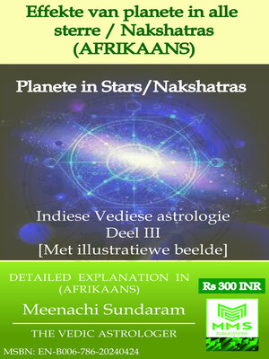 cover image of Effekte van planete in alle sterre / Nakshatras
